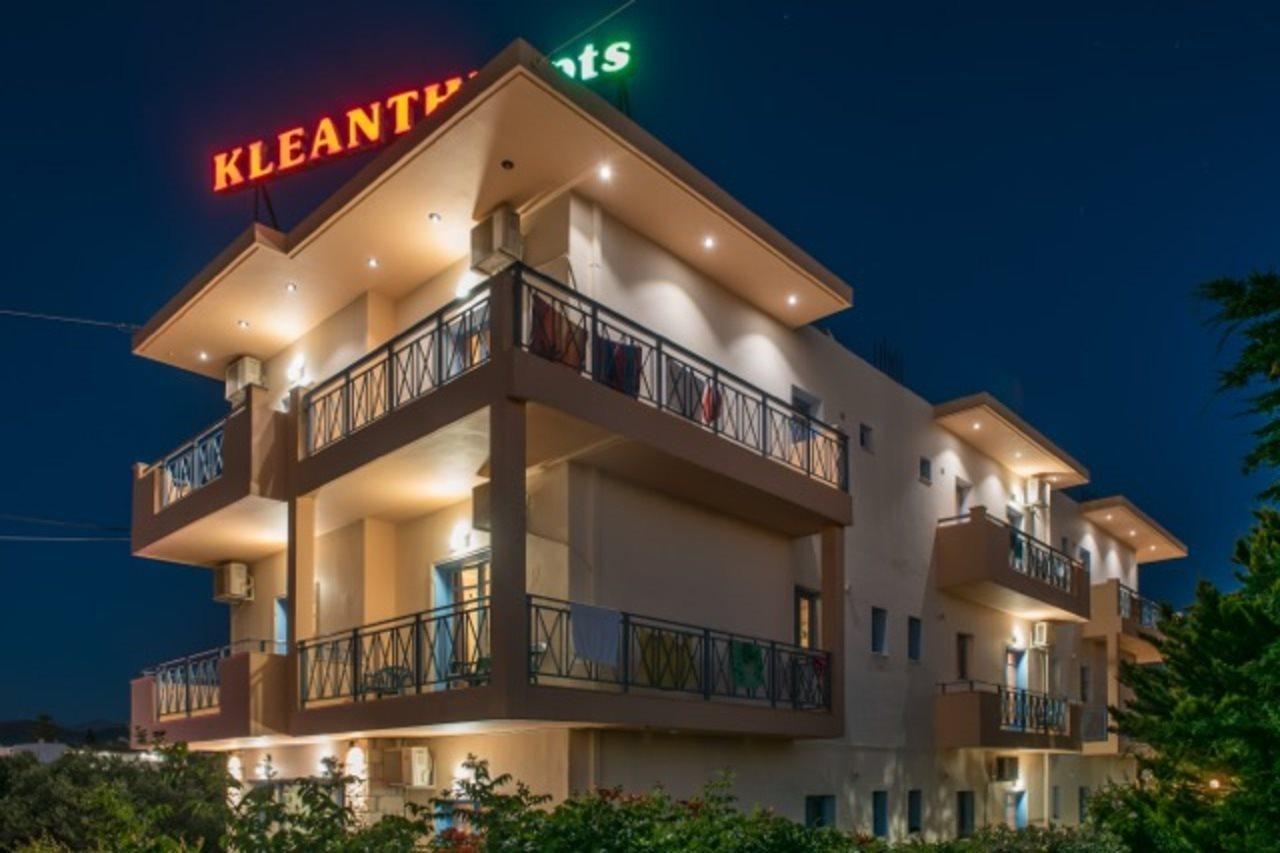 Kleanthi Apartments Gouves Exterior foto